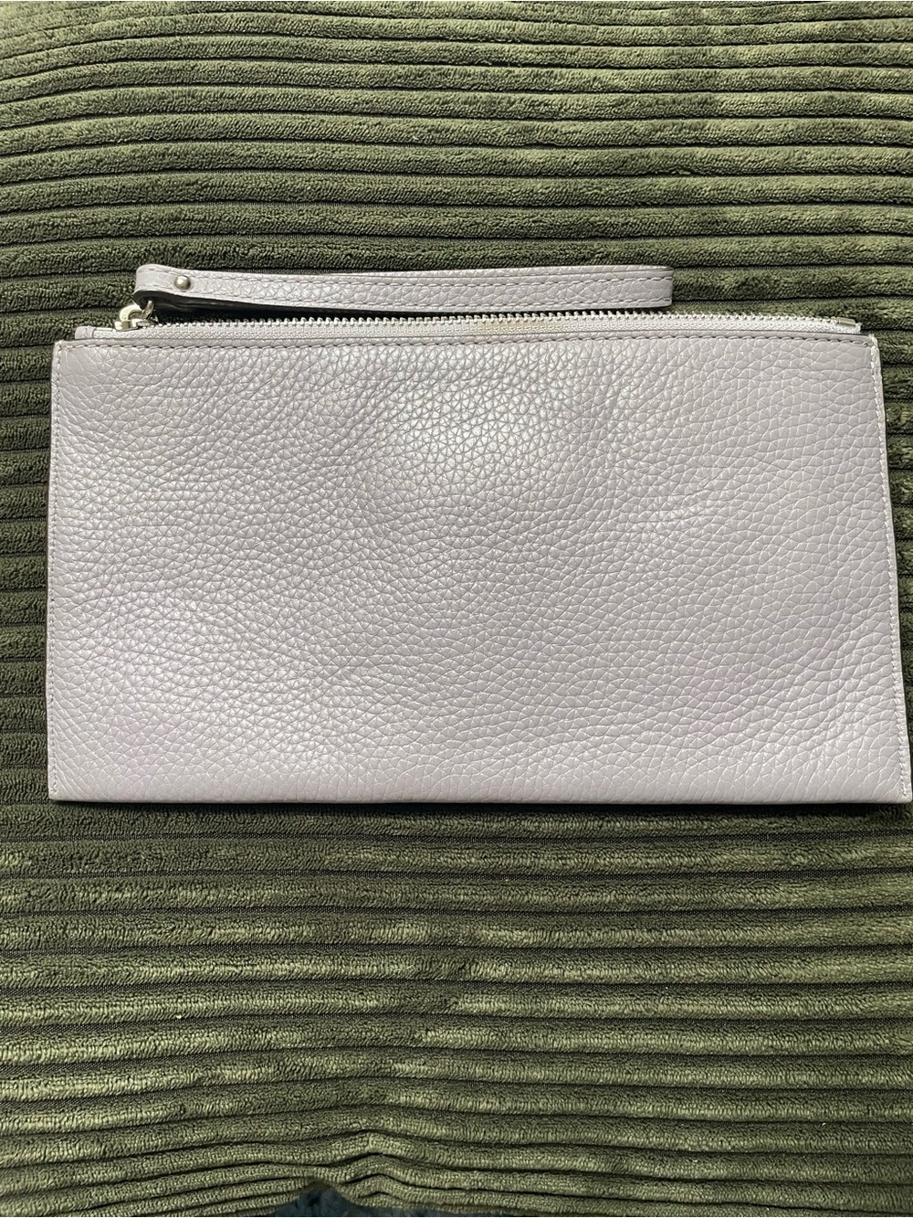 Michael Kors Lilac Pebbled Leather Wristlet
